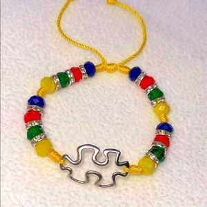Handmade autism bracelet